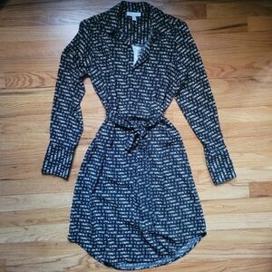 Prologue Shirt Dress Women’s Belted Office Boardroom Sz XS